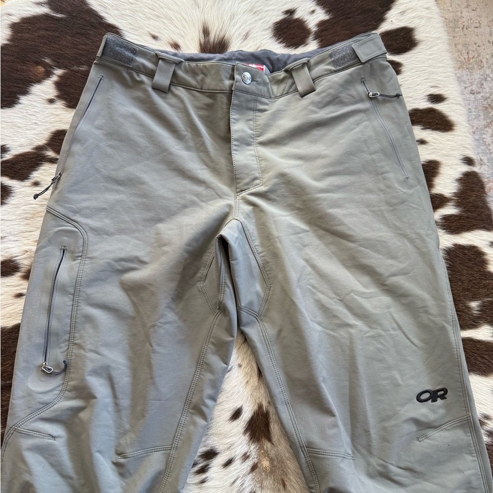 Outdoor Research Men's grey ski Pants